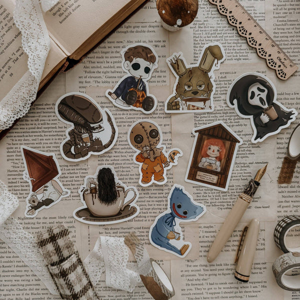 Ring Coffee Vinyl Sticker