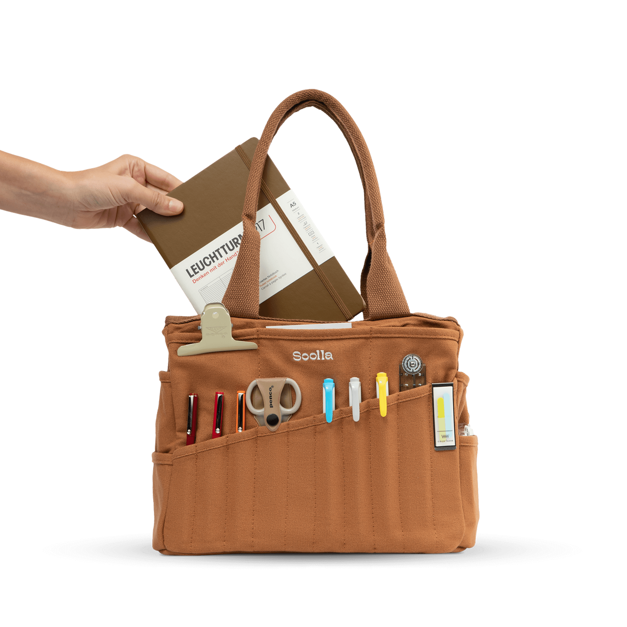 Marina 30-Pocket Stationery/Artist Tote