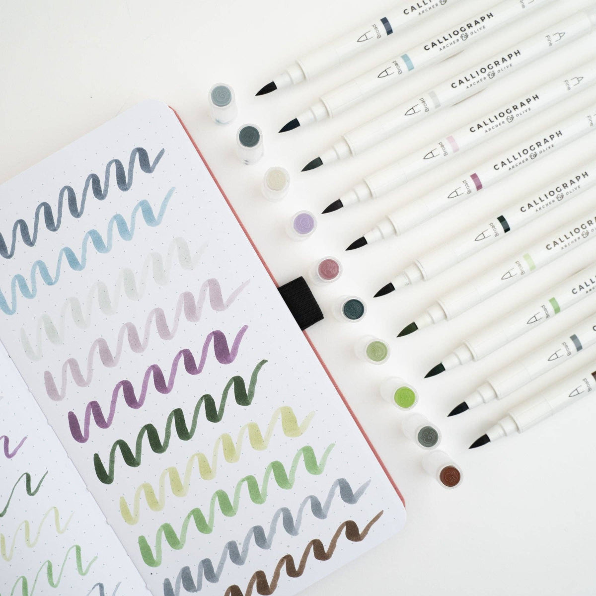 Winterscapes Calliographs | Set of 10