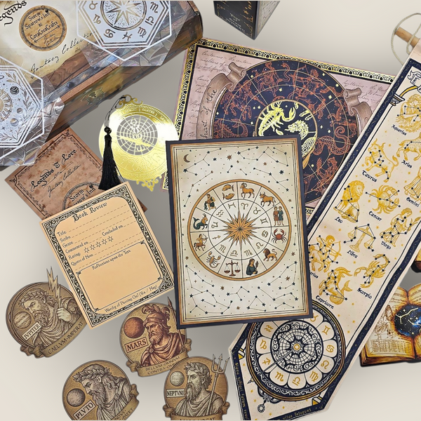 {coming soon!} Legends & Lore: An Astronomer's Legacy Stationery & Craft Box
