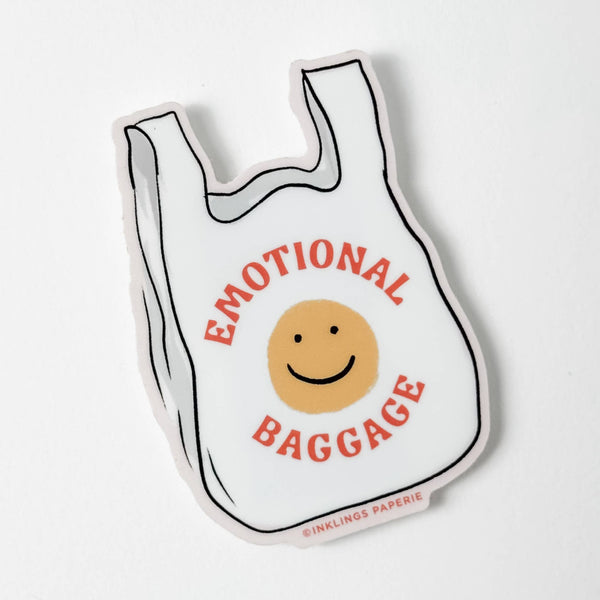 Emotional Baggage Vinyl Sticker