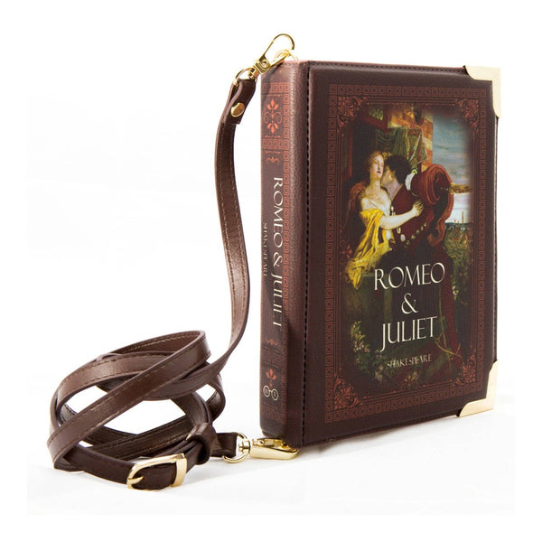 Romeo and Juliet Kiss Book Art Handbag