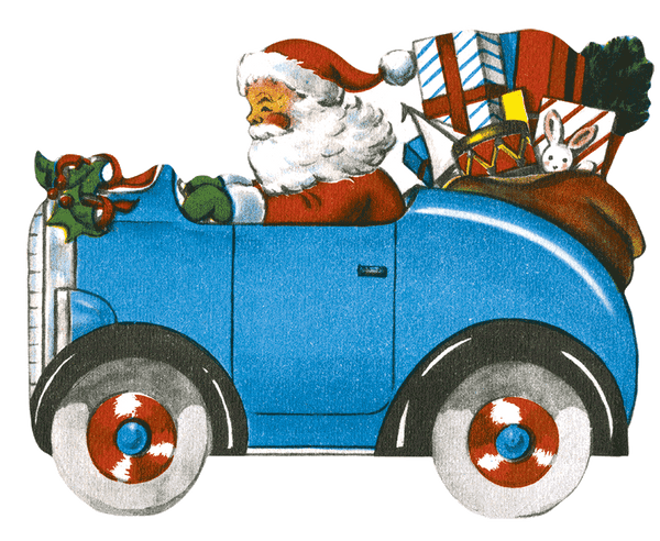 Merry Christmas Die Cut Greeting Card Packet