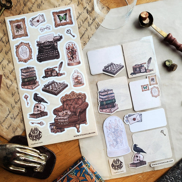 Quoth the Raven Sticker Sheets {plusieurs styles}