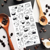 Caffeine Cats Vol. 2 Sticker Sheet