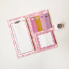 Pink Compy Book Sticky Note Keeper