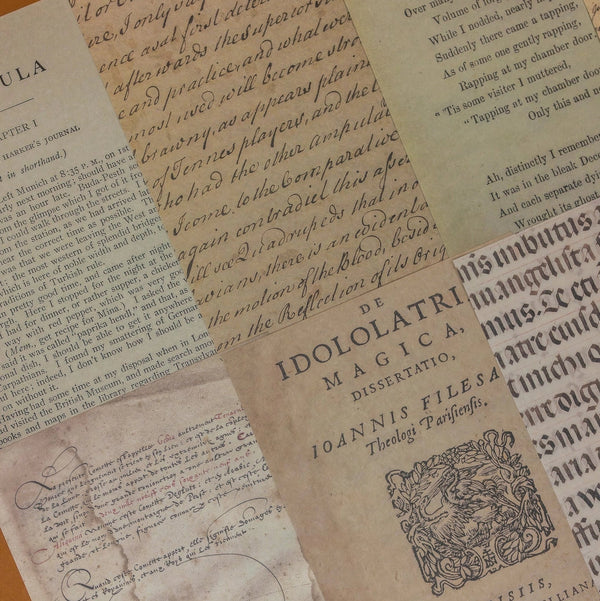 Book Pages A5 Paper Set