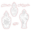 Ornate Ginger Jars Die Set