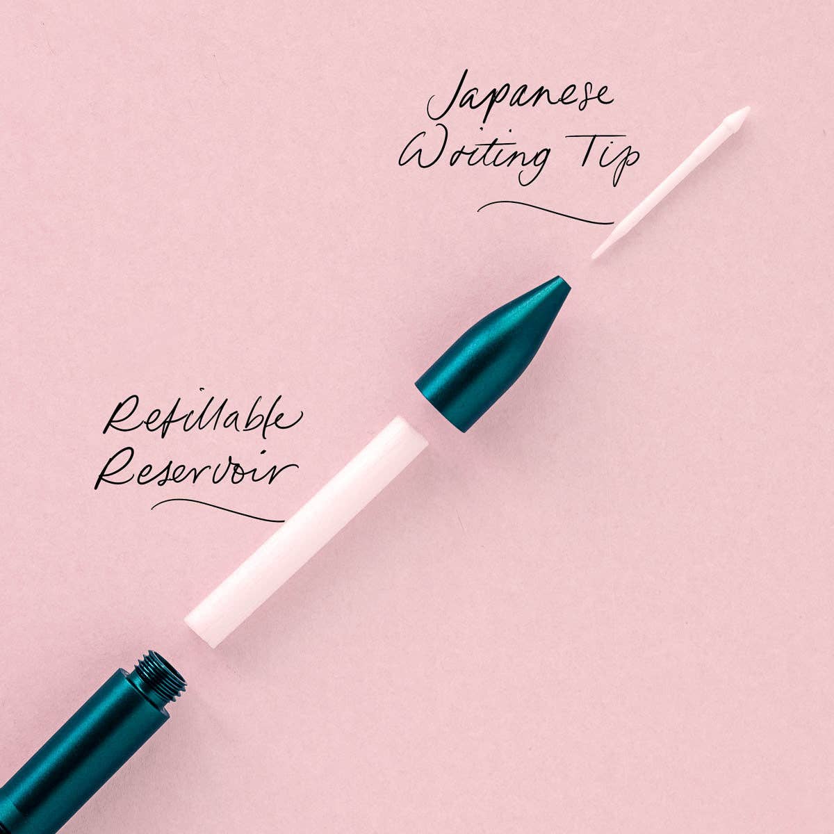 The Brass Wren Refillable Writing Pen