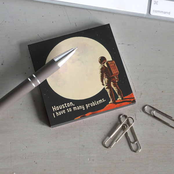 So Many Problems Sticky Note Pad