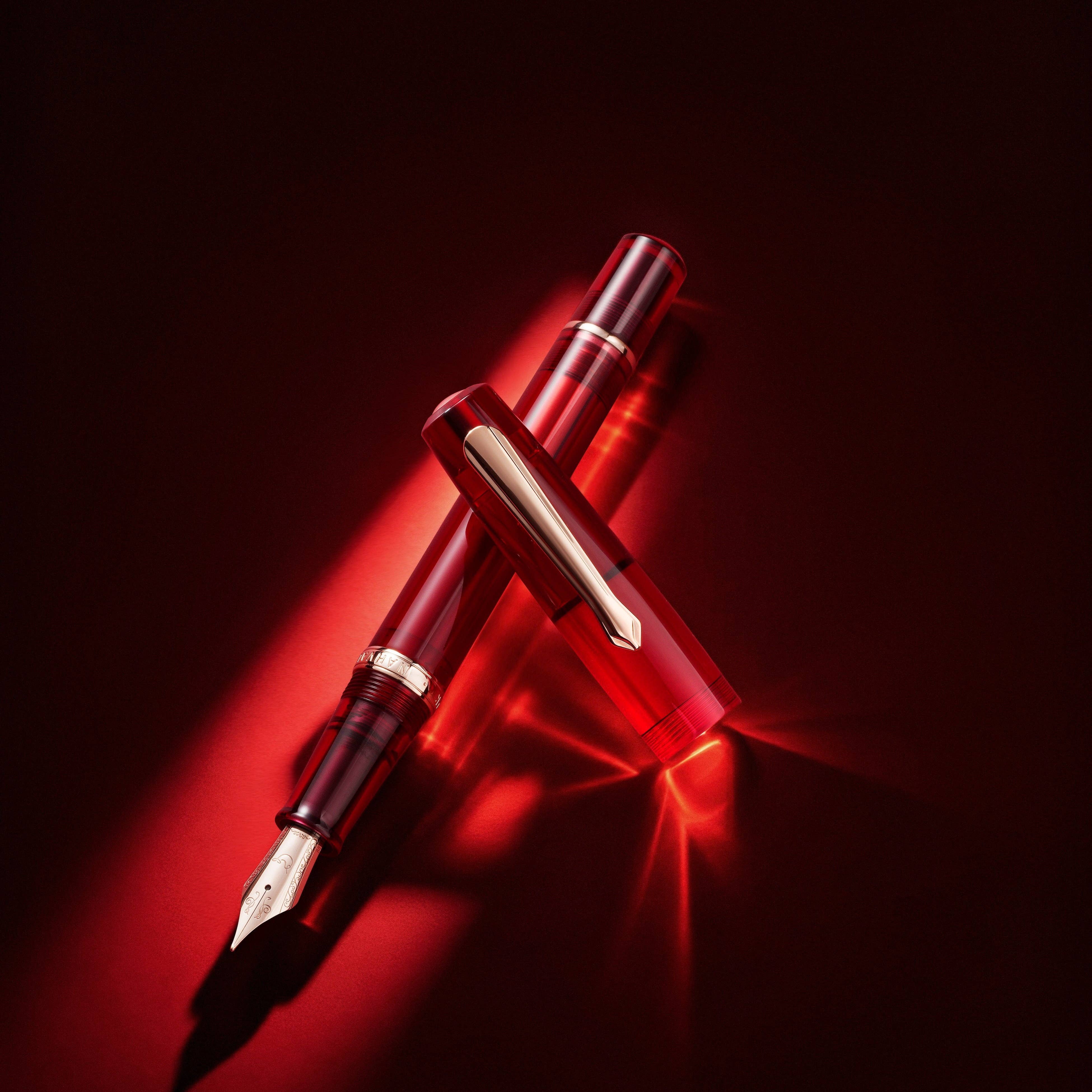Burgundy Wine Nahvalur Original Fountain Pen