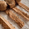 Vintage Coffee Stained Lace