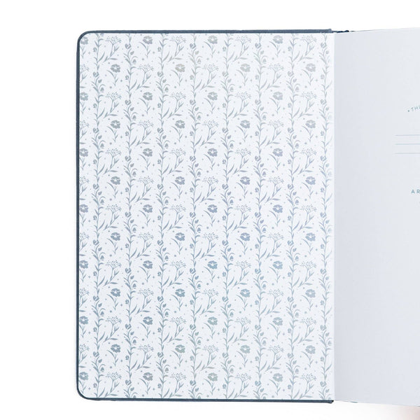 Moonlit Garden A5 Kraft Dot Grid Notebook