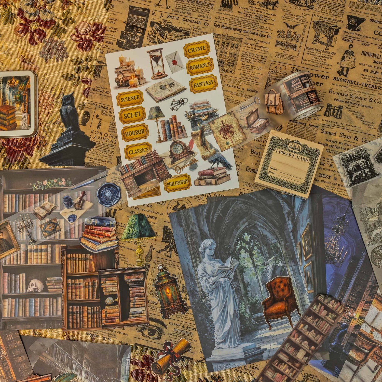 {coming soon!} Libraries Craft & Stationery Box