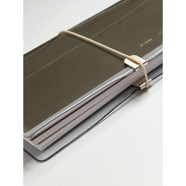 Clear Vinyl A5 Slim Travel Notebook Cover