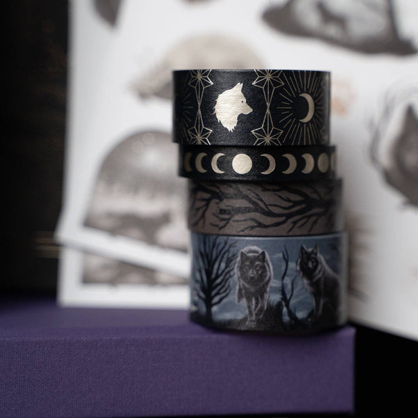 Wolf in the Night Washi Tape Set {preorder}