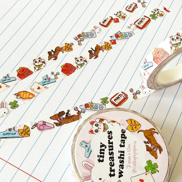 Tiny Treasures Narrow Washi Tape