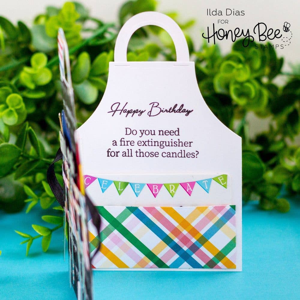 Snarky Birthday Sentiments {Inside} 4x6 Clear Stamp Set