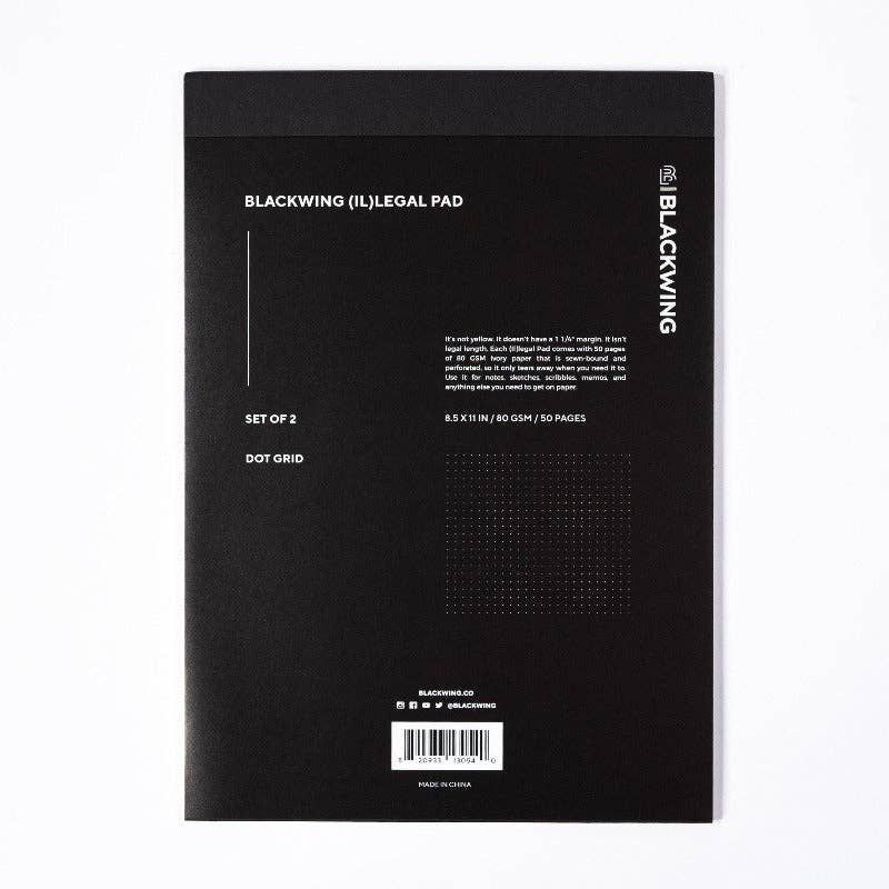 Blackwing A4 Legal Pad Set