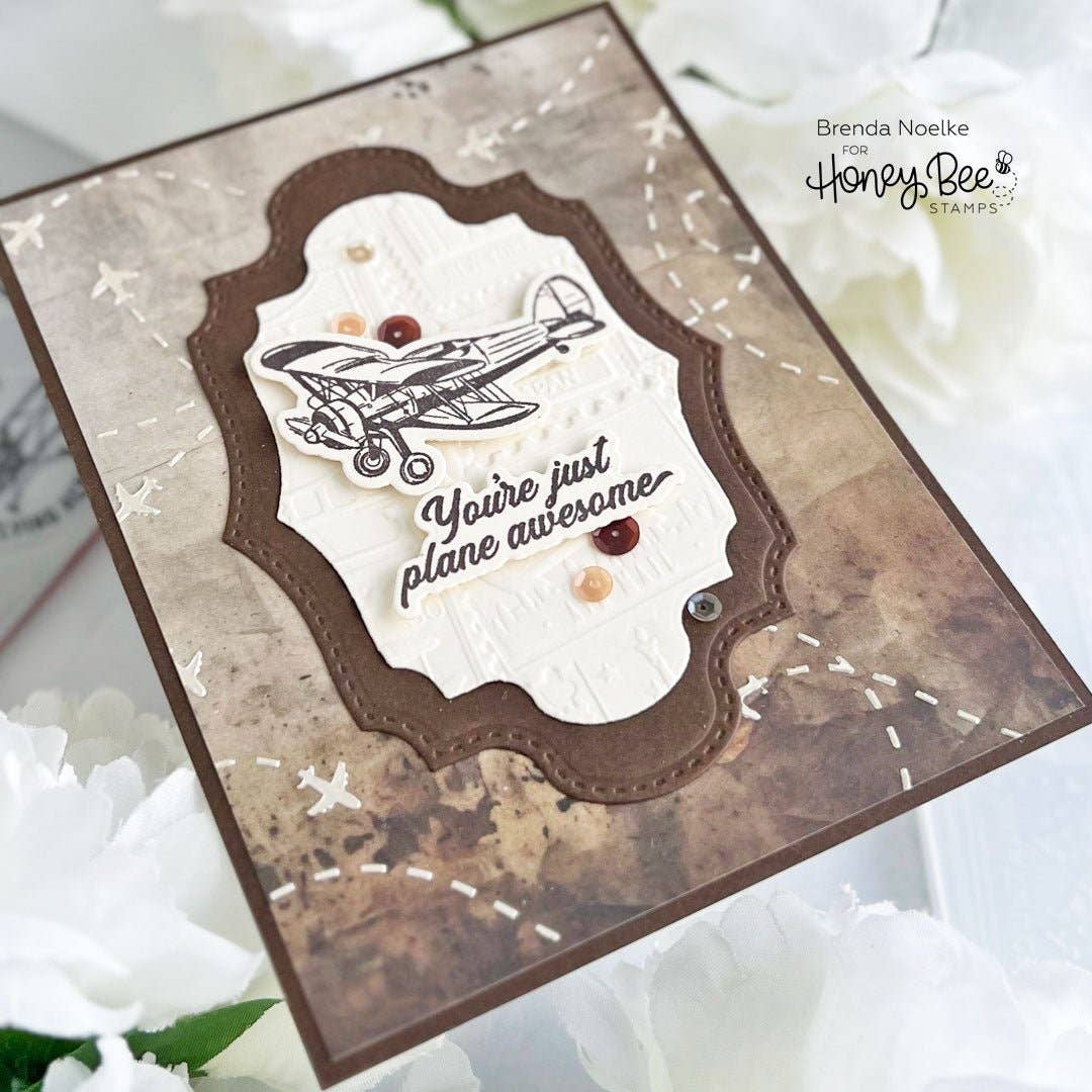 Air Mail 3D Embossing Folder