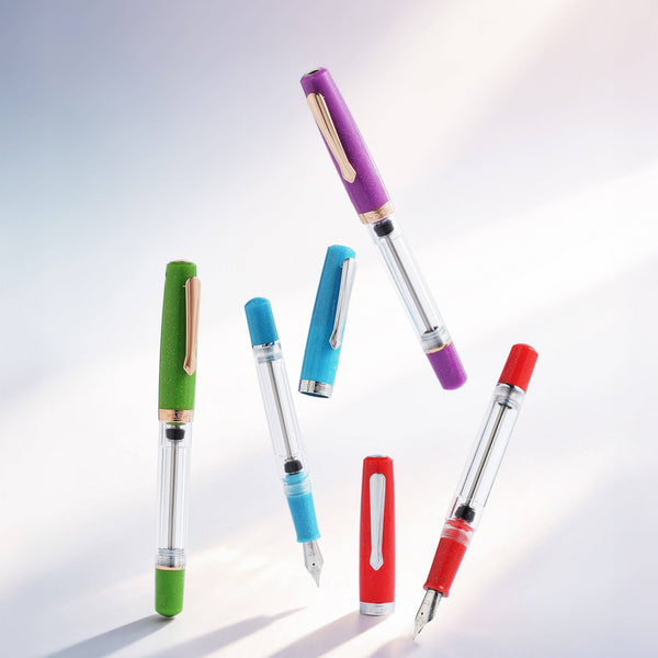 Soft Coral Vacuum-Fill Original Plus Fountain Pen
