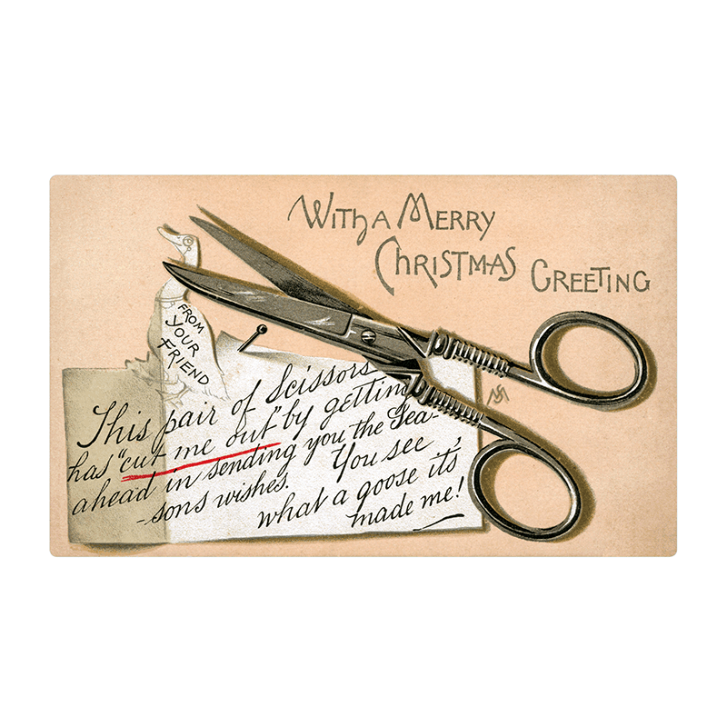 We Wish You a Crazy Christmas Postcard Book