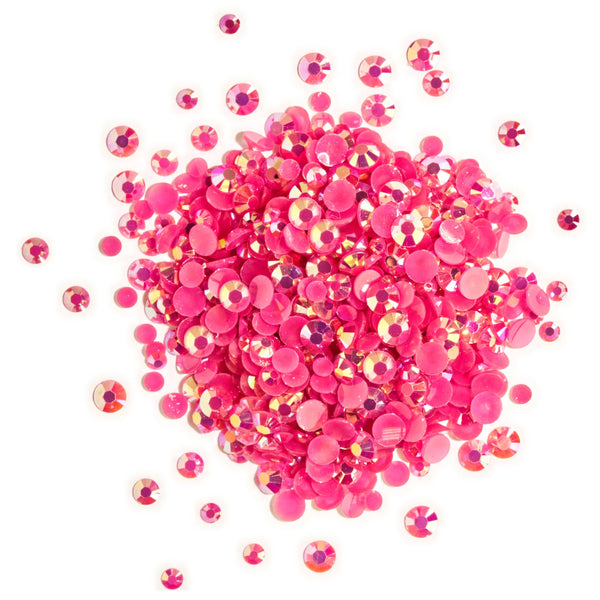 Fuschia AB Jewelz Shaker Elements