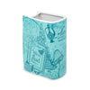 Blue Alice in Wonderland Small Book Vase