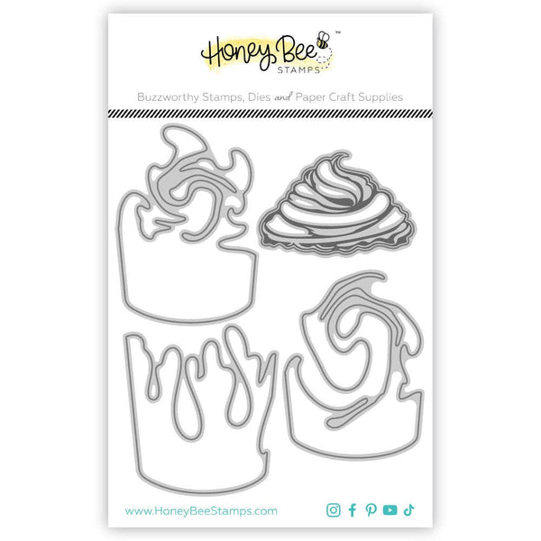 Coffee Cups w/ Swirls Die Bundle