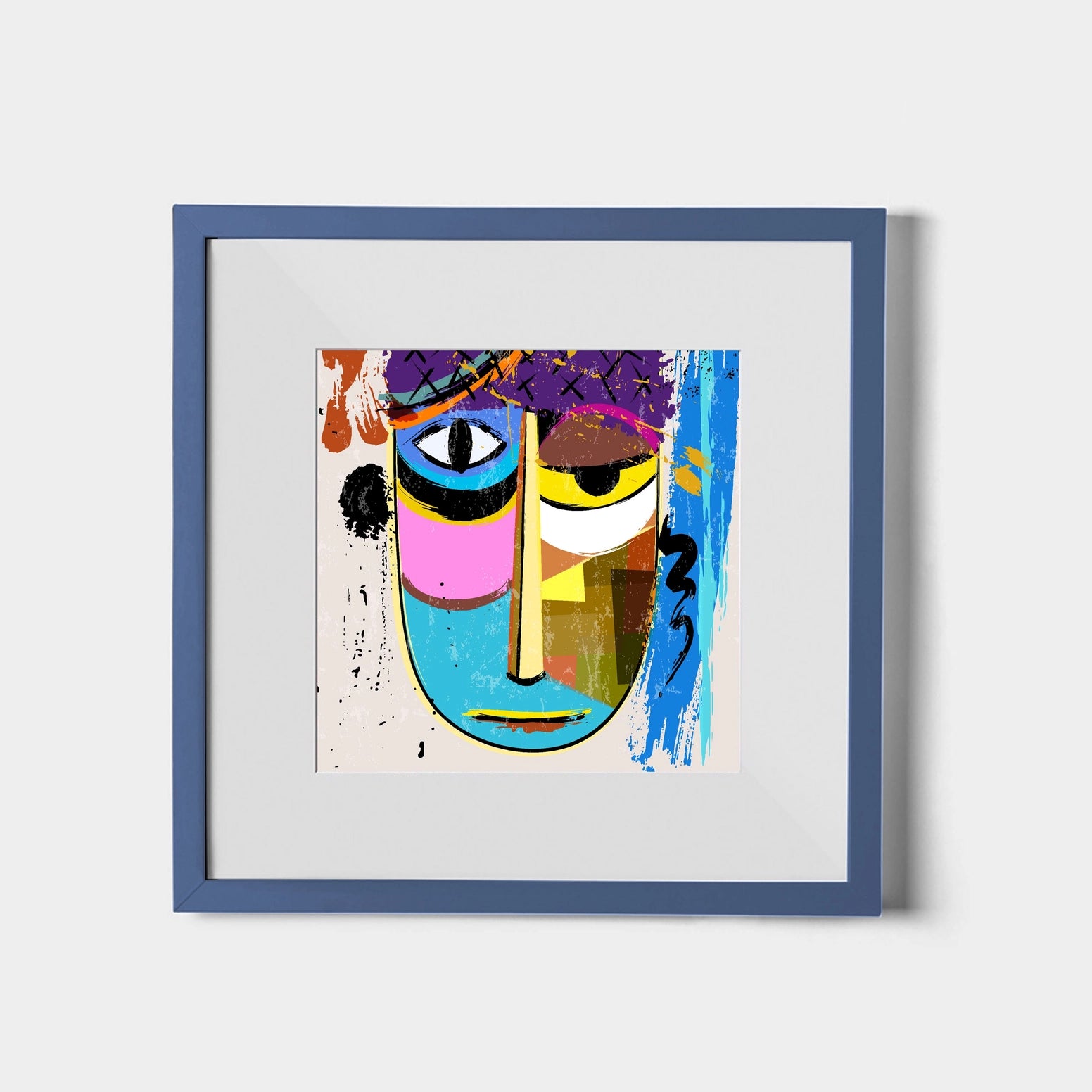 Maskerpiece Augmented Reality 12x12 Art Print
