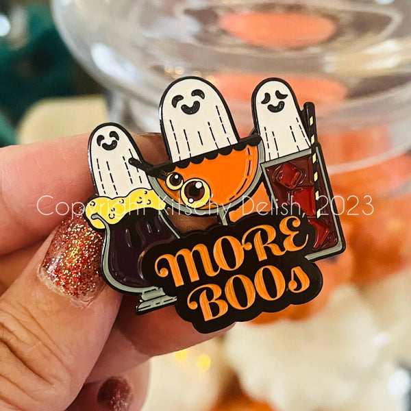 More BOOs Soft Enamel Pin