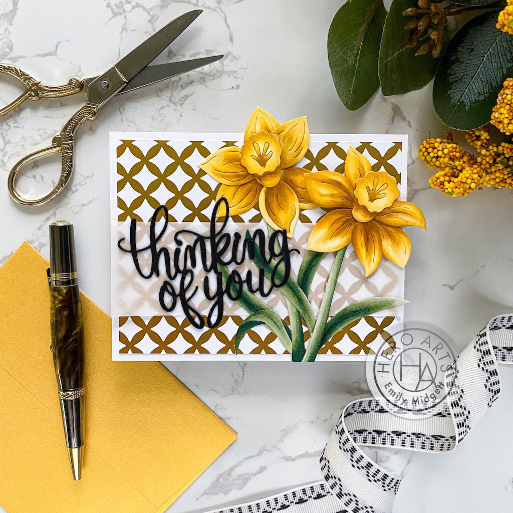 Bold Graphic Hot Foil Plate