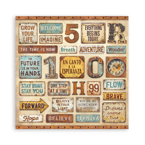 A New Beginning 8x8 Single-Sided Paper 22 Sheet Pack