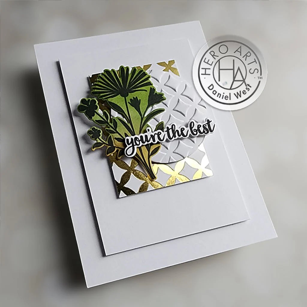 Bold Graphic Hot Foil Plate