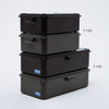 T-150 Steel Stackable Storage Box | Black