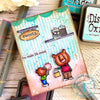 Cozy Bear Sweet Shop Stamp + Die Set