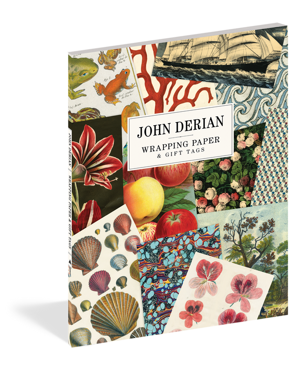 Papier d’emballage et étiquettes cadeaux John Derian