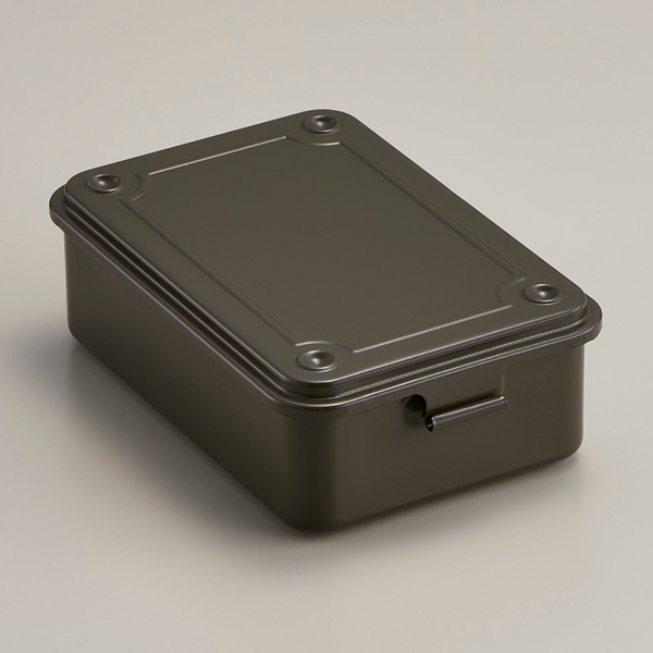 T-150 Steel Stackable Storage Box | Military Green