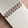 Olive Work Memo A7 Notepad w/ Kraft Pages
