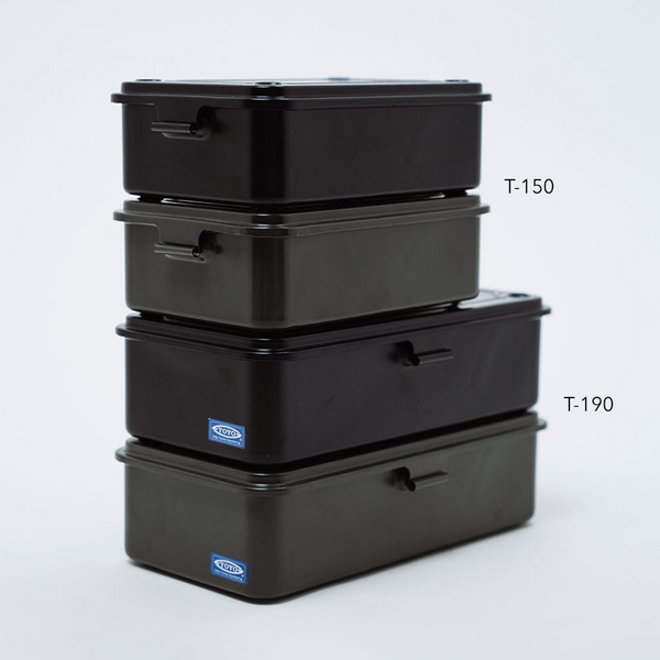 T-150 Steel Stackable Storage Box | Military Green