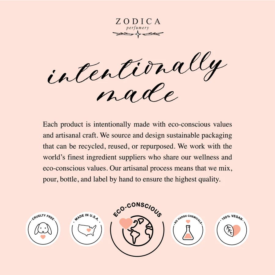 Mini Crystal-Infused Zodiac Perfume