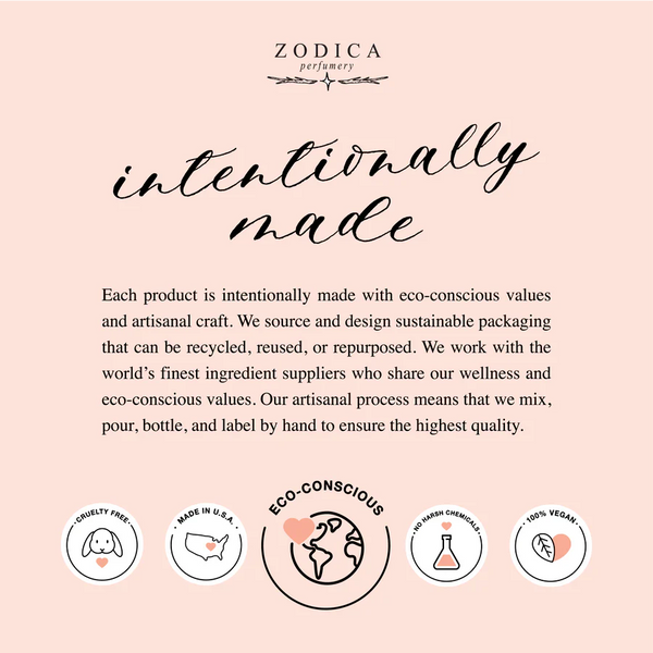 Mini Crystal-Infused Zodiac Perfume
