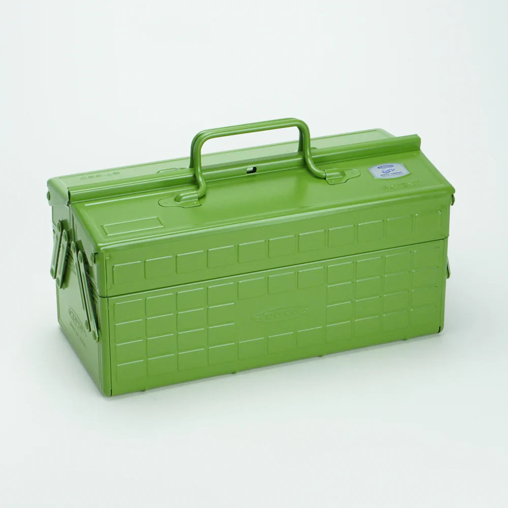 {back soon!} Japanese Green ST-350 Steel Cantilever Toolbox