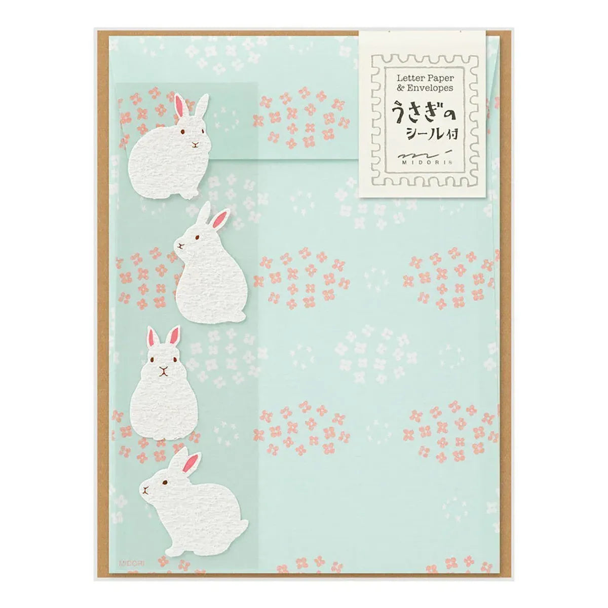 Letter Set with Rabbit Stickers