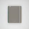 Warm Gray Sooofa Soft Ring B6 4mm Grid Notebook