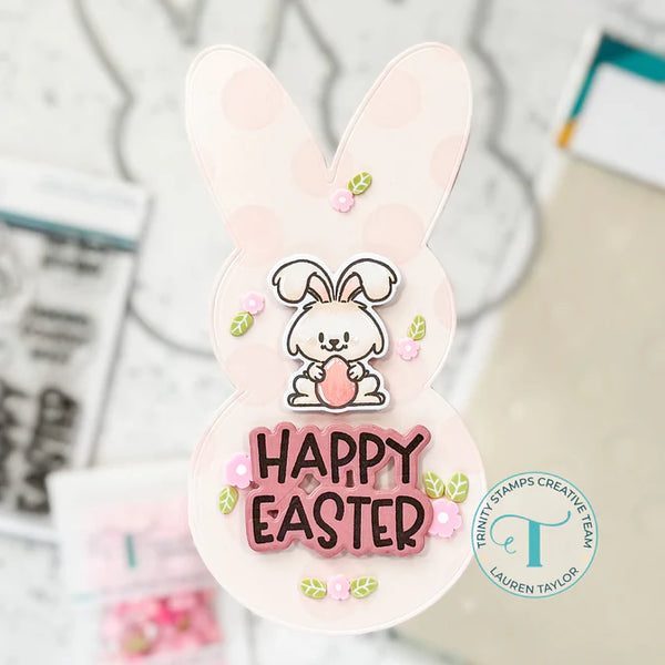 Squishy Bunny-Shaped Card Die Set