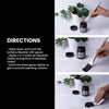 Matte Black Gesso multi-surface artist primer by Little Birdie in a 100ml jar.