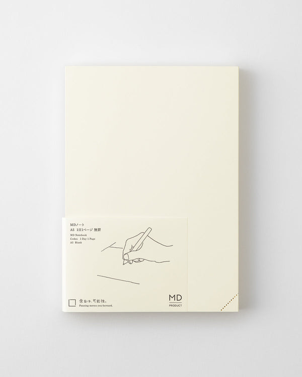 Blank A5 Codex 1 Day 1 Page Notebook