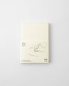 Blank A6 md Cream Notebook