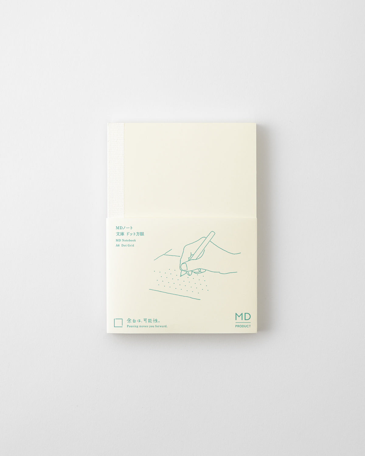 Dot Grid A6 md Cream Notebook